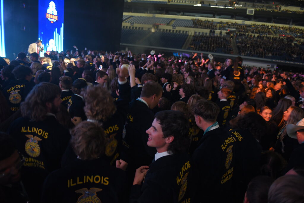FFA Members Gather Before Convention Session